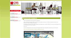 Desktop Screenshot of cbs.fr